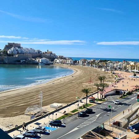 Apartamento Loft Primera Linea De Playa, Vistas Altas Mar Y Castillo Peñíscola Exterior foto