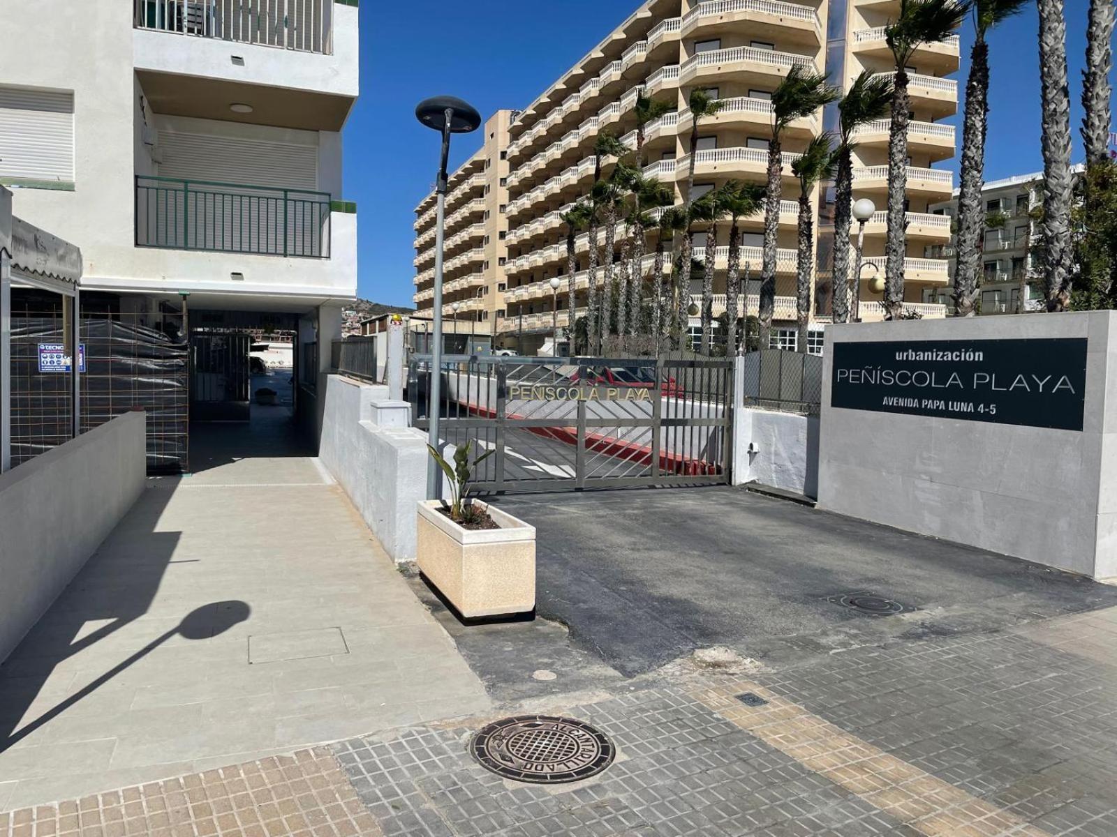 Apartamento Loft Primera Linea De Playa, Vistas Altas Mar Y Castillo Peñíscola Exterior foto