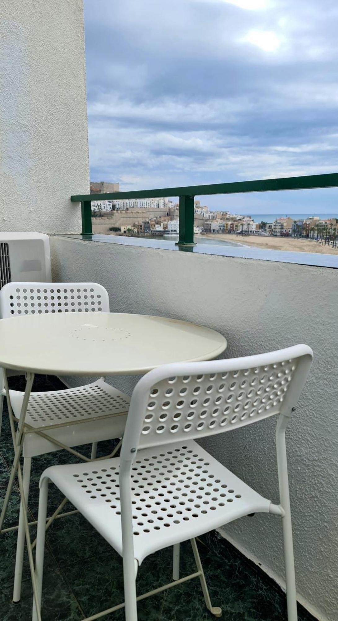 Apartamento Loft Primera Linea De Playa, Vistas Altas Mar Y Castillo Peñíscola Exterior foto